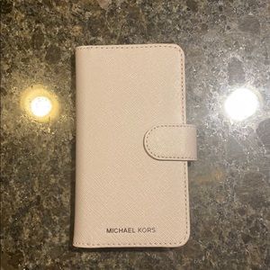 iPhone XS Michael Kors Leather Wallet Case